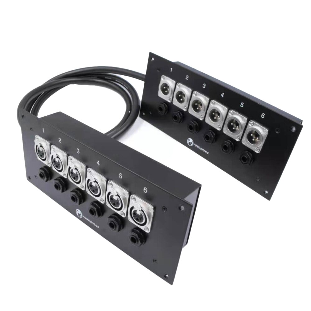  г XLR 6.35mm  ȣ   6 ä XLR  ڽ  Ʃ